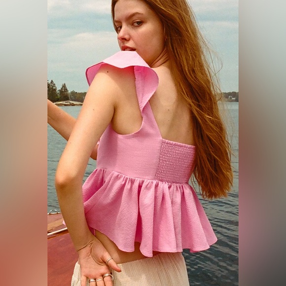 UO Sierra Key Hole Babydoll Top - Picture 4 of 10